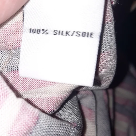 Diane Von Furstenberg Silk Shina faux wrap Herringbone dress - Picture 10 of 12